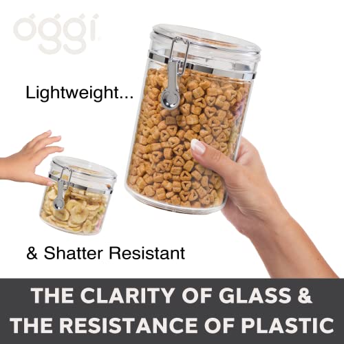 Oggi 28 oz Airtight Food Storage Canister with Locking Clamp Lid