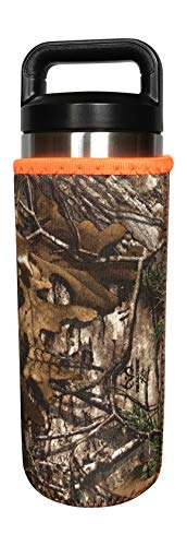 Realtree Camo Neoprene Cooler for 24-30oz Water Bottles