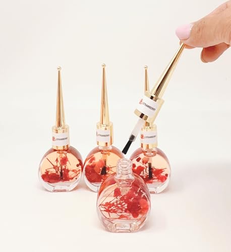 Strawberry Cuticle Oil Moisturizer for Nails - 12ml