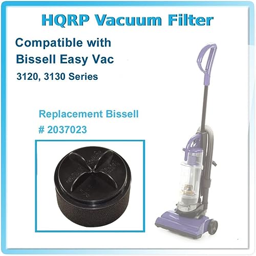 HQRP Circular Filter Set for Bissell Easy Vac 31033 & 3120 Series - Variation 1