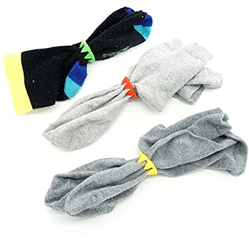 60pcs Sock Rings - Durable Rubber Sock Clip Holders for Laundry