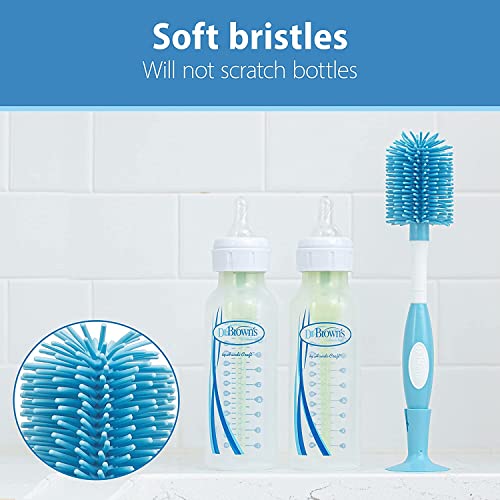 Dr. Brown's Baby Bottle Brush Set - Blue Variety Pack (2-Pack)