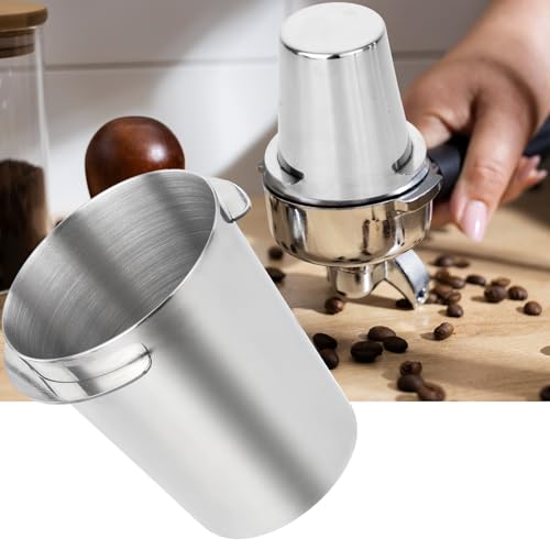 58mm Stainless Steel Coffee Dosing Cup for Espresso Machines