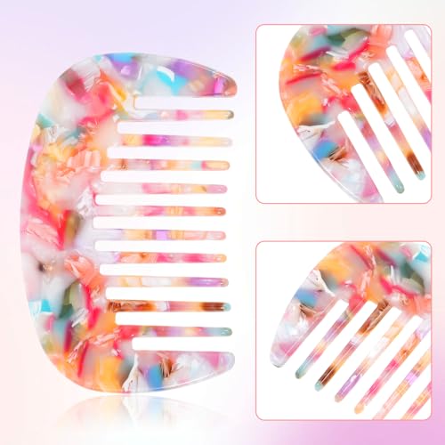 Mabor Wide Tooth Hair Comb Anti-Static Pocket Size Detangling Comb