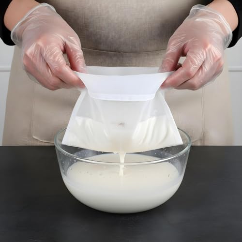 6 Pack White Nylon Straining Bags for Home Brewing & Wine Making