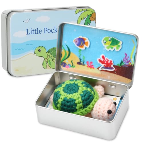 Little Pocket Turtle Miniature Sea Turtle Tin Gift Set