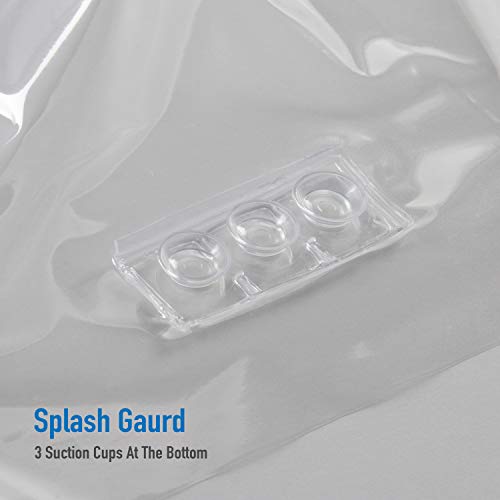 Bath Bliss Waterproof Shower Curtain Liner, 70" x 72", Super Clear