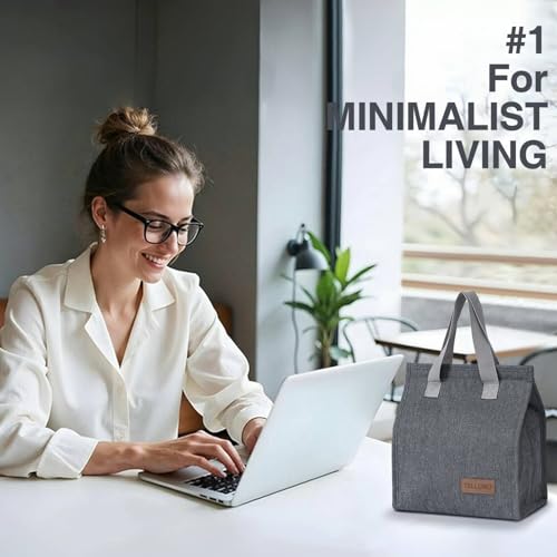 Insulated Lunch Bag for Men & Women - Reusable, Leakproof Tote