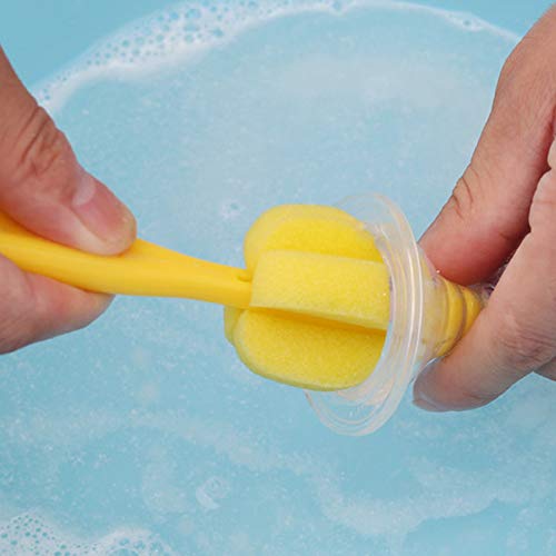 PayPie 14 Pack Baby Bottle Nipple Cleaner Sponge Brushes