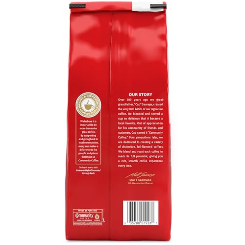 Community Coffee Café Special Decaf, Medium-Dark Roast, 20 oz