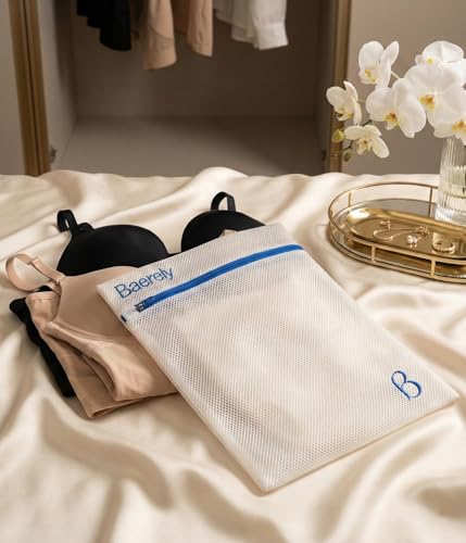 Mesh Laundry Bag for Delicates - 12x16 in Pearl White