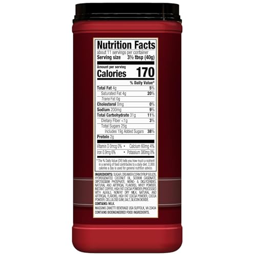 Hills Bros. Double Mocha Cappuccino Mix - Instant Coffee Drink, 16 oz