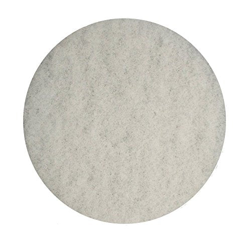 Bissell BigGreen Commercial 12-Inch White Polish Pad for BGEM9000 Floor Machine - Pack of 1