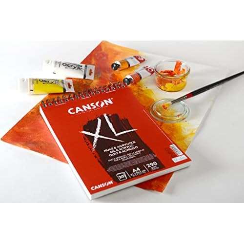 CANSON XL¢ç Huile & Acrylic Paint Pad DIN A4 30 Sheets 290 g/m2