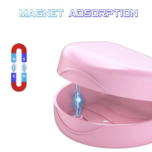 Orthodontic Retainer Case - Pink Food-Grade Mouthguard Box