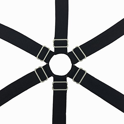 Adjustable Elastic Fitted Sheet Straps - Bed Sheet Fasteners