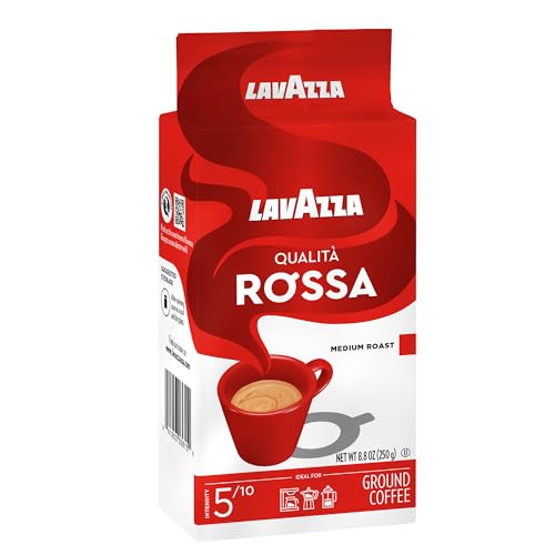 Lavazza Qualità Rossa Ground Coffee, Medium Roast, 8.8 oz