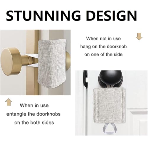 YLUNWUDE Door Silencer Cushion for Noise Reduction, Door Jammer & Slam Preventer, Fits Various Door Sizes, Nursery & Home Use