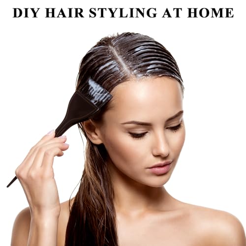 Ymapinc 3-Piece Black Hair Dye Brush Set for Salon & DIY Coloring