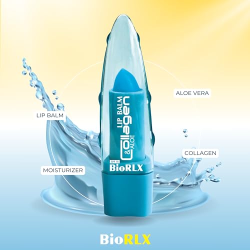 BioRLX Collagen & Aloe Vera Anti-Aging Lip Balm 0.12 oz