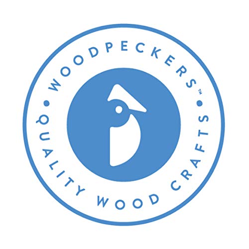 Woodpeckers 3-1/2-Inch Wooden Shaker Pegs Pack of 10 | Unfinished Wall Hooks for Coat, Hat, Towel Racks