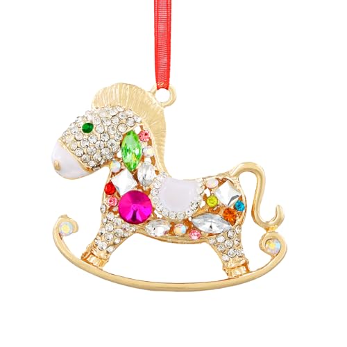 SICOHOME Baby's First Christmas Ornament 2025 - Rocking Horse