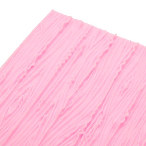 Wood Grain Tree Bark Silicone Mold for Cake Decorating