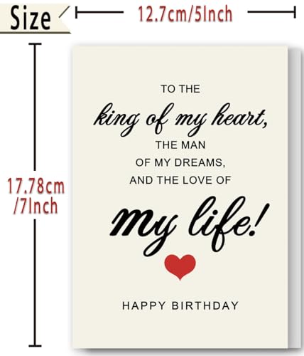 FANCYLUCKY Funny Birthday Card for Him - Happy Card494