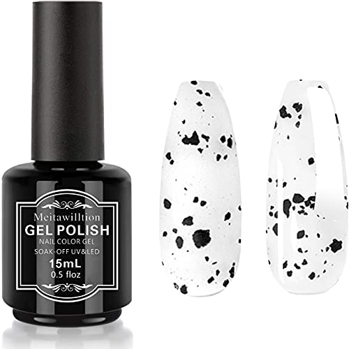Meitawilltion Eggshell Gel Nail Polish 15ml Soak Off