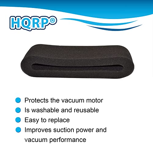 HQRP 2-Pack Washable Foam Filters for Bissell PowerForce Vacuums