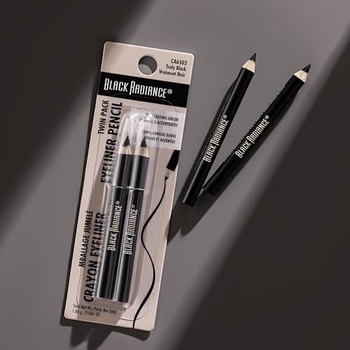 Black Radiance Twin Pack Eyeliner Pencil Truly Black