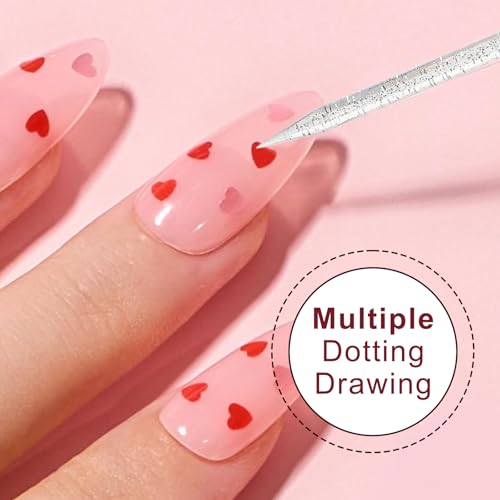 Disposable Crystal Cuticle Pusher Nail Sticks 100 Pcs Bulk Manicure Tools