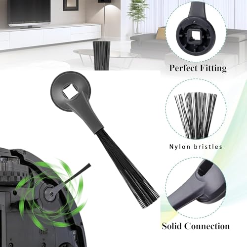 Replacement Side Brushes for Shark Robot Vacuums | 4-Pack