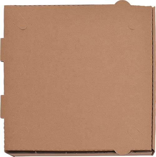 DHG PROFESSIONAL 50 Pack Corrugated Pizza Box - Kraft Cardboard (14" x 14")