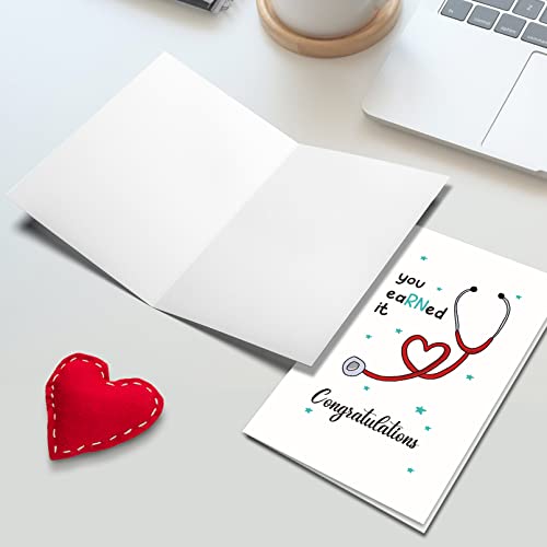 Cute Nurse Graduation Card - RN Congratulations Greeting Card