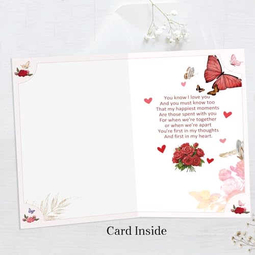 Heartfelt Wedding Anniversary Card for Wife - UUEFKTN