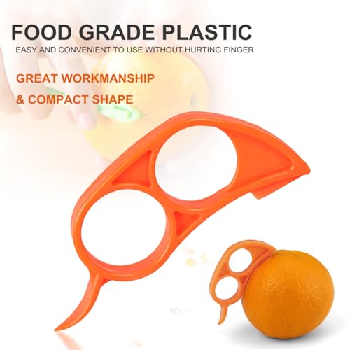 Citrus Peeler Tool - Easy Orange Lemon Peeler Kitchen Accessory