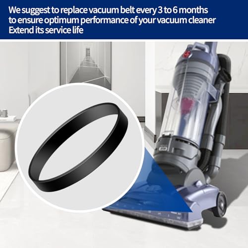 Replacement Vacuum Belt for Hoover WindTunnel & T-Series (2-Pack)