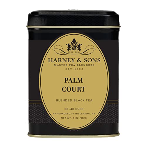 Harney & Sons Palm Court Black Tea Blend Tin - 4 oz Loose Leaf