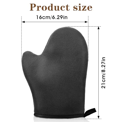 Self Tanning Mitt Applicator 2 Pcs - Streak-Free Tanning Glove with Thumb