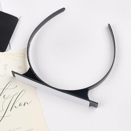 SARATA Graduation Cap Headband - Anti-Fall Secure Hair Band Holder