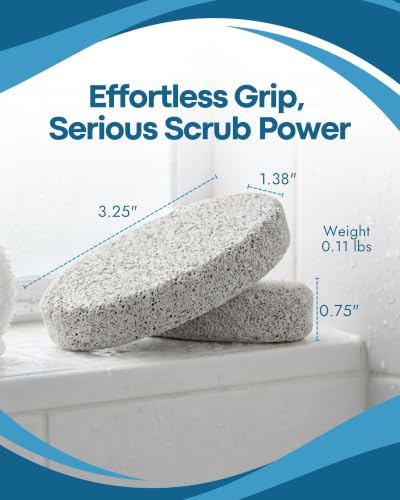 Denco Pumice Stone Callus Remover & Natural Foot Scrubber for Dead Skin