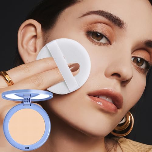 Rewdut Matte Perfection Pressed Powder - Oil Control Finishing Compact 2Pcs