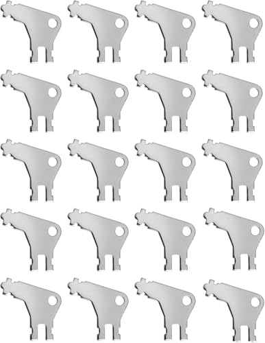 50504 Universal Dispenser Key for Georgia Pacific Paper Towel & Toilet Paper Dispensers - 20 Pack