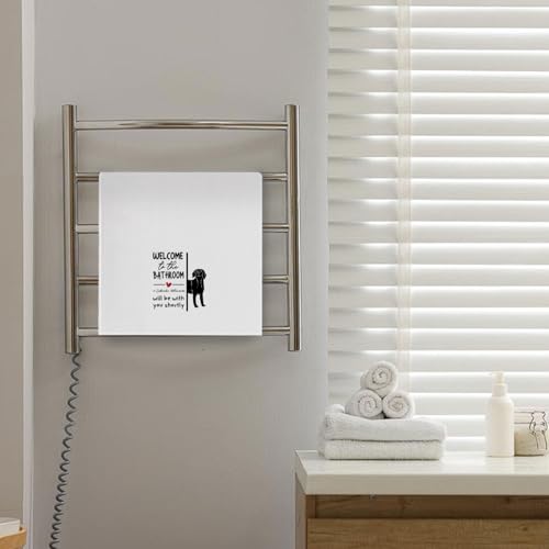 Labrador Retriever Hand Towels - Funny Decorative Waffle Towel, 16x24 Inches