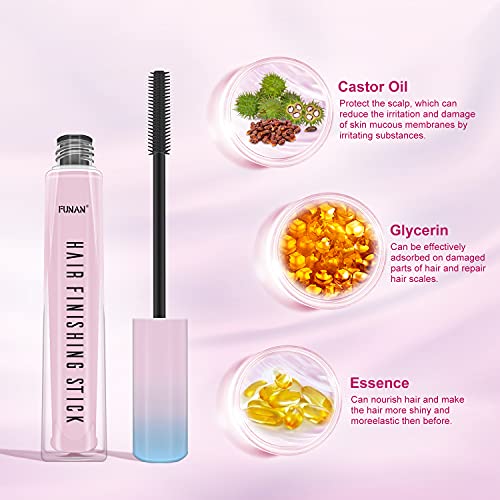 FUNAN Hair Finishing Stick for Flyaways and Broken Hair Gel