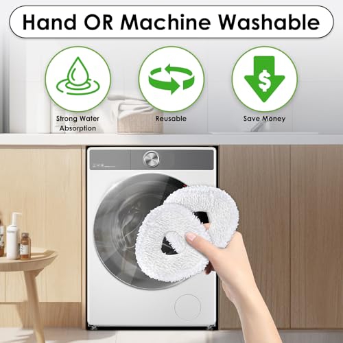 3 Pack Microfiber Mop Pads for Narwal Freo Robot Vacuum Cleaner
