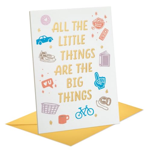 Hallmark Birthday Card for Husband - All the Little Things