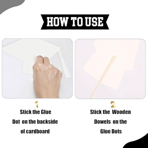 52-Piece Wedding Photo Booth Prop Kit for Bridal Shower and Engagement