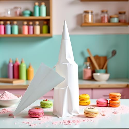 Juroicessry 12-Inch Reusable Silicone Pastry Piping Bag for Cake Decorating